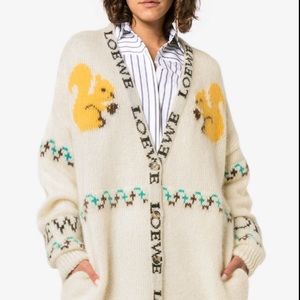 LOEWE WOOL CARDIGAN